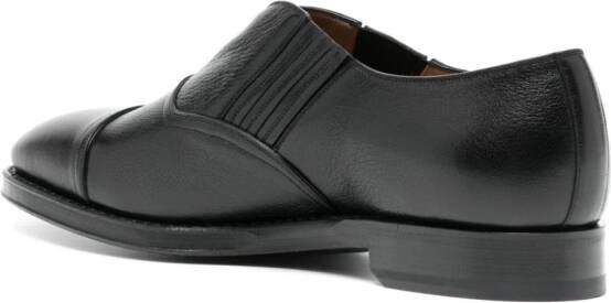 Bally Loafers met elastische vlakken Zwart