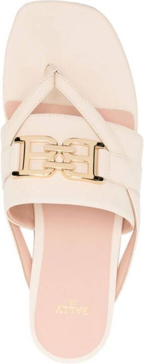 Bally Elia leren sandalen Wit