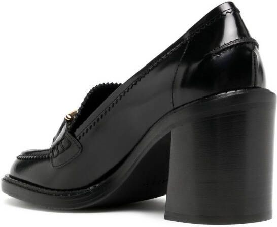 Bally Ellyayne leren pumps Zwart