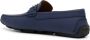 Bally Leren loafers met logoplakkaat Blauw - Thumbnail 3