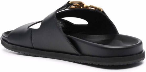 Bally Emma leren sandalen Zwart