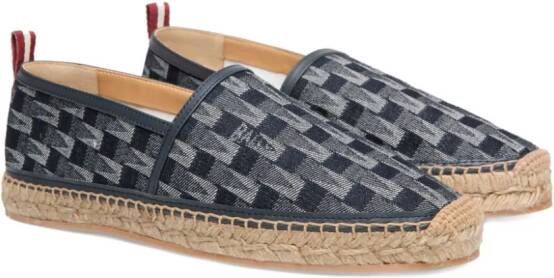 Bally Espadrilles met geometrische print Zwart