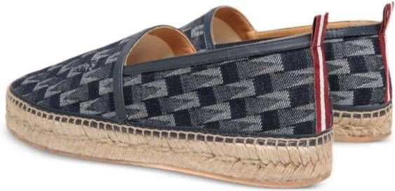 Bally Espadrilles met geometrische print Zwart