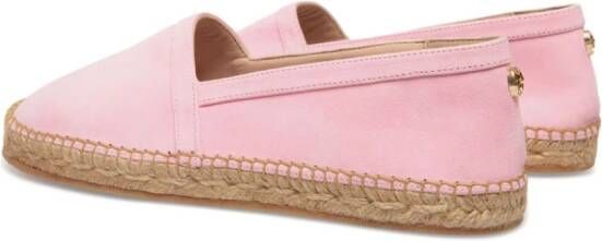 Bally Espadrilles met logoplakkaat Roze