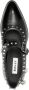 Bally Gerwin leren loafers met studs Zwart - Thumbnail 4