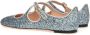 Bally Ballerina's verfraaid met glitters Blauw - Thumbnail 3