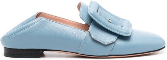 Bally Janelle loafers met gesp Blauw