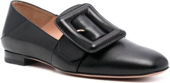 Bally Janelle loafers met gesp Zwart
