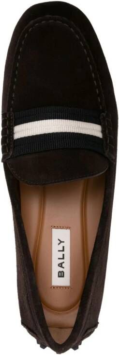 Bally Kansan suède loafers Bruin