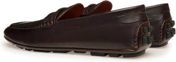 Bally Kerbs leren loafers Bruin