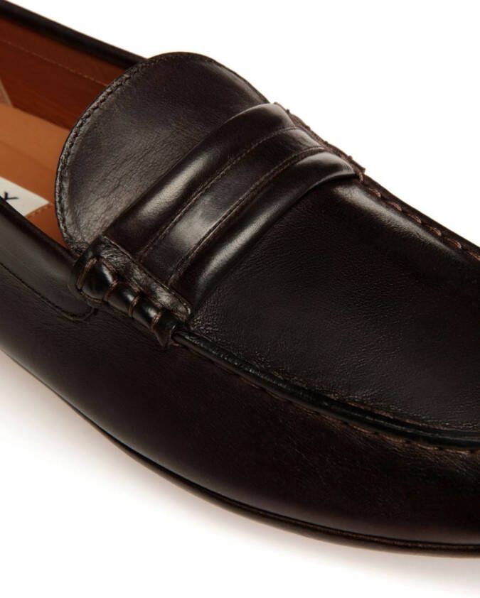 Bally Kerbs leren loafers Bruin