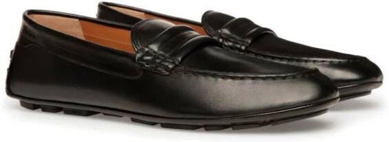 Bally Kerbs leren loafers Zwart