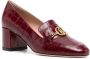 Bally Kitten leren pumps Rood - Thumbnail 2