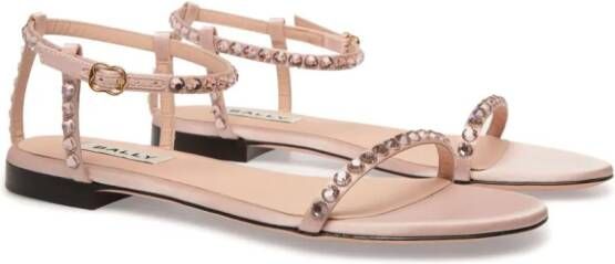 Bally Krilli-T sandalen verfraaid met kristallen Roze