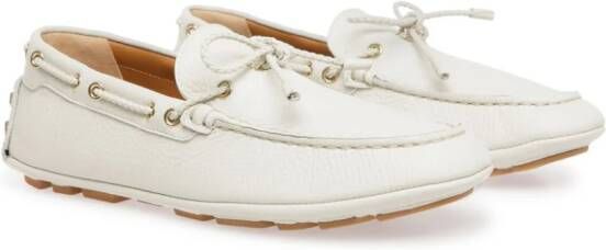 Bally Kyan leren loafers Wit