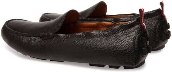 Bally Kyler leren loafers Zwart