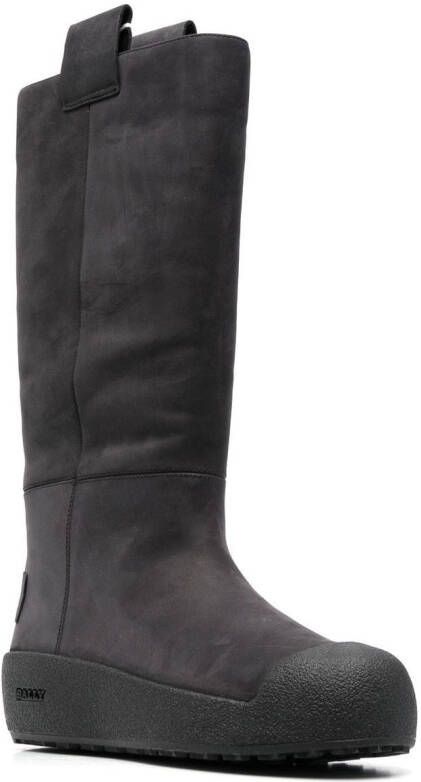 Bally Leren laarzen Zwart