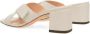 Bally Larise 55mm leren muiltjes Wit - Thumbnail 3