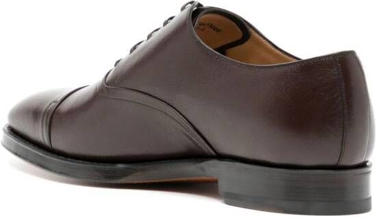 Bally Leren Oxford schoenen Bruin