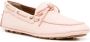 Bally Leren loafers Roze - Thumbnail 2