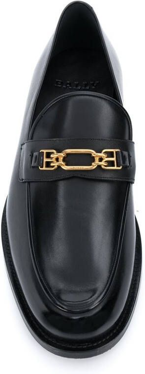 Bally Loafers met B-detail Zwart