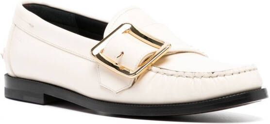 Bally Loafers met gesp Wit