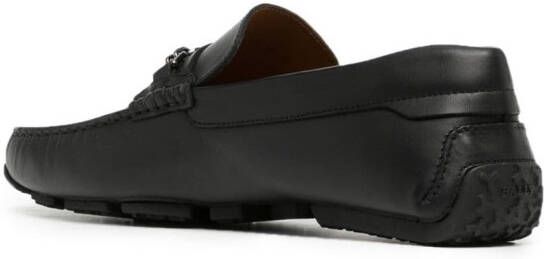 Bally Loafers met horsebitdetail Zwart