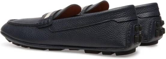 Bally Loafers met ronde neus Blauw