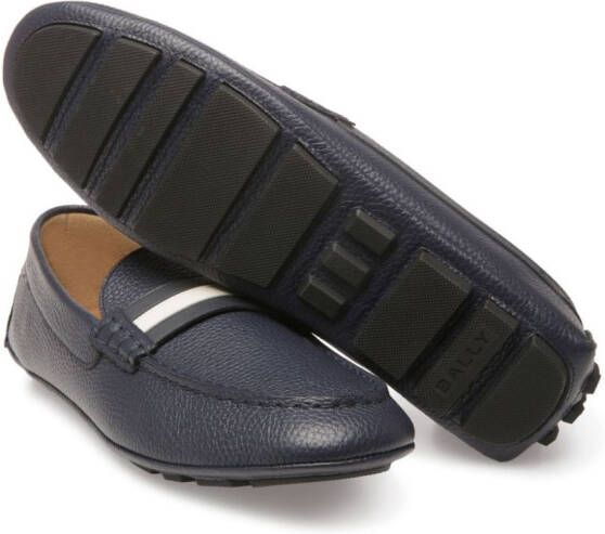 Bally Loafers met ronde neus Blauw