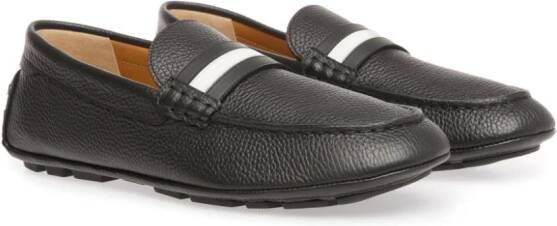 Bally Loafers met ronde neus Zwart