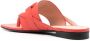 Bally Leren muiltjes Oranje - Thumbnail 3