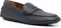 Bally Leren loafers met logoplakkaat Blauw - Thumbnail 2