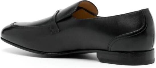 Bally Leren loafers Zwart