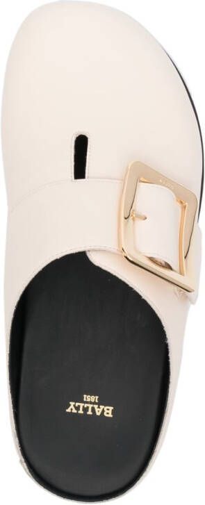 Bally Lulu muiltjes met detail Beige