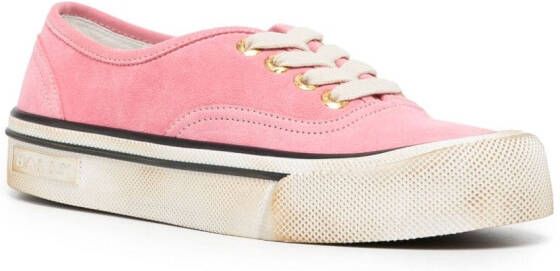 Bally Lyder suède sneakers Roze