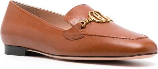 Bally Obrien leren loafers Bruin