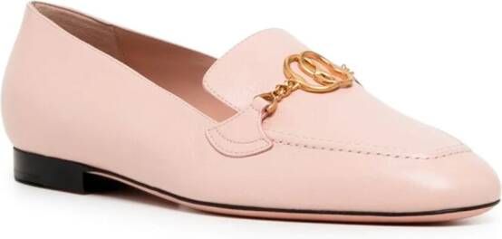 Bally Obrien leren loafers Roze