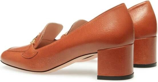 Bally Obrien leren pumps Bruin