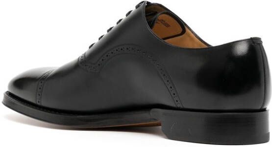 Bally Oxford schoenen met logo-reliëf Zwart