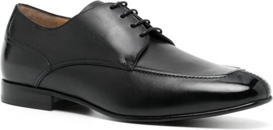 Bally Leren Derby schoenen Zwart