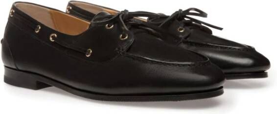 Bally Pathy lakleren derby schoenen Zwart