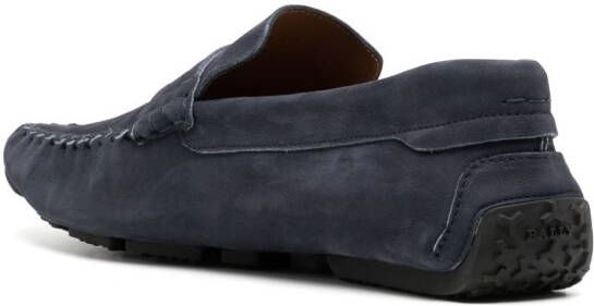 Bally Pier leren loafers Blauw