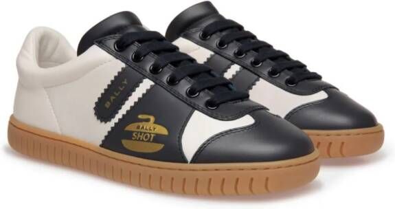 Bally Player leren sneakers Wit