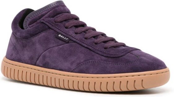 Bally Player suède sneakers Paars