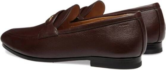 Bally Plume leren loafers Bruin