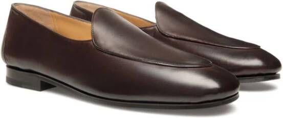 Bally Plume leren loafers Bruin