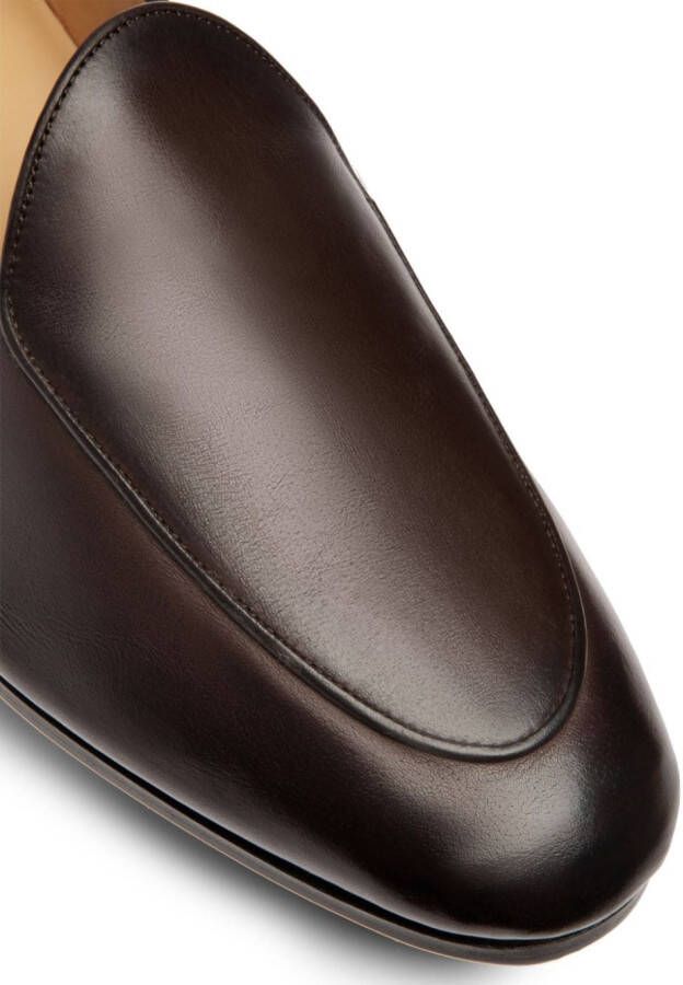 Bally Plume leren loafers Bruin