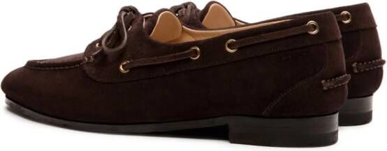 Bally Plume leren loafers Bruin