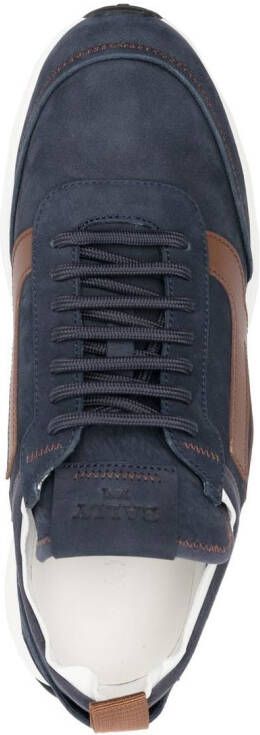 Bally Schuhe suède sneakers Blauw