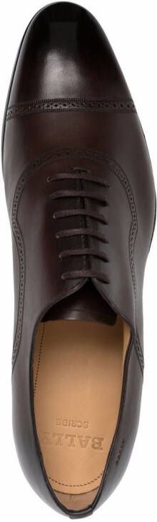 Bally Scolder Oxford leren schoenen Bruin